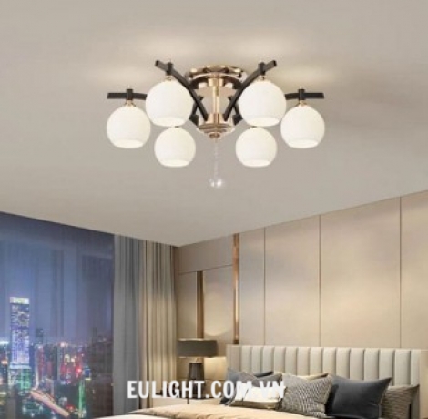 đèn chùm nghệ thuật 6 chao DCNT85/6