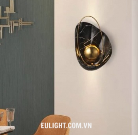 đèn tường ngọc trai màu đen VK130D