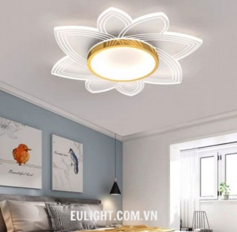ốp trần hiện đại hình hoa NC590