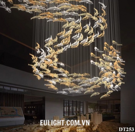 đèn thả hình cá heo LUXURY DT299