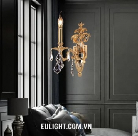 đèn tường đồng nến TĐ1252/1