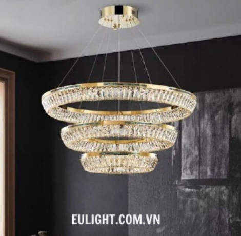 đèn thả hình tròn 3 vòng phale  DCPL8091B