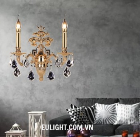 đèn tường đồng nến TĐ1253/2