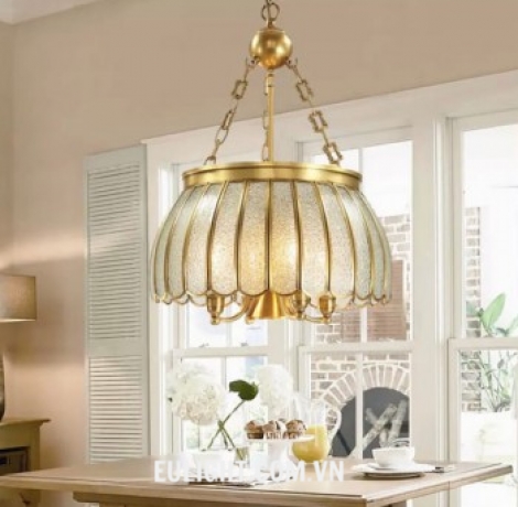đèn thả đồng phi 450 TD0921