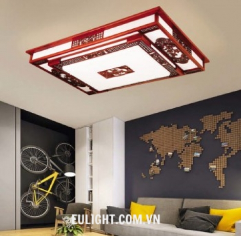 Ốp trần gỗ hình chữ nhật OTG18