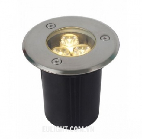 đèn âm sàn 3W ánh áng trắng, vàng, xanh lá, xanh dương, đỏ AS05