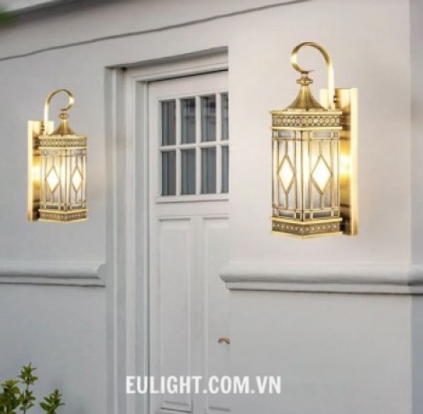 đèn tường đồng thân vàng VĐ6209