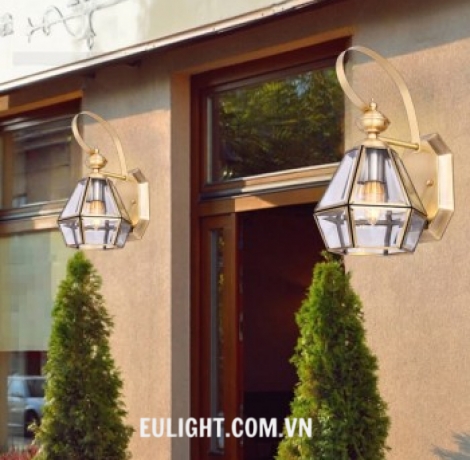 đèn tường đồng thân đen VĐ6035