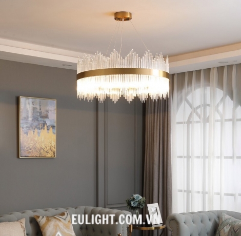 đèn thả phale hình tròn phi 600  DCPL01T600