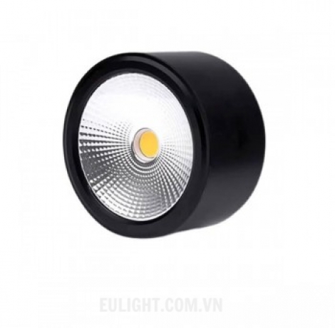 đèn lon gắn nổi 10W vỏ đen hoặc trắng ONT/10W