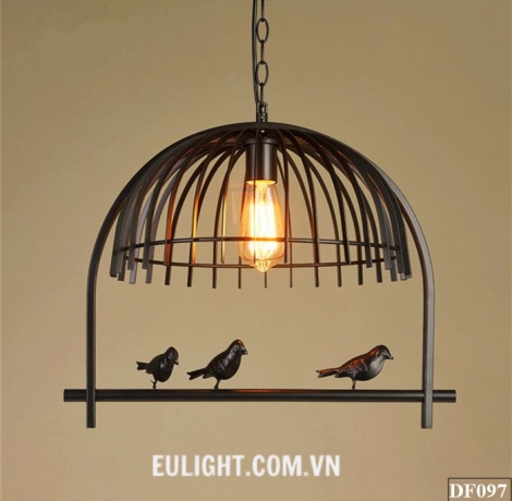 đèn thả lồng chim THD8833