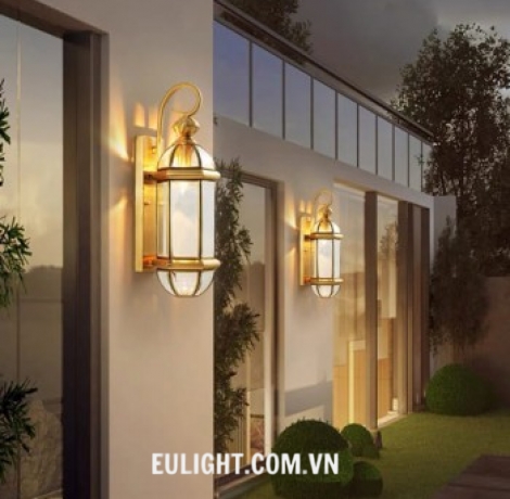 đèn tường đồng thân vàng VĐ6007/1
