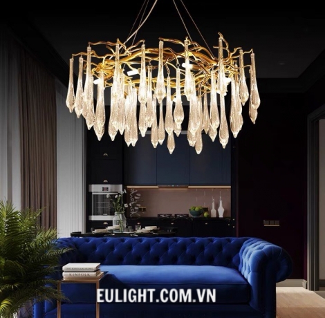 đèn thả phale hình tròn phi 800 DCPL09T800