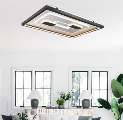mâm ốp trần hiện đại hình chữ nhật ML8611