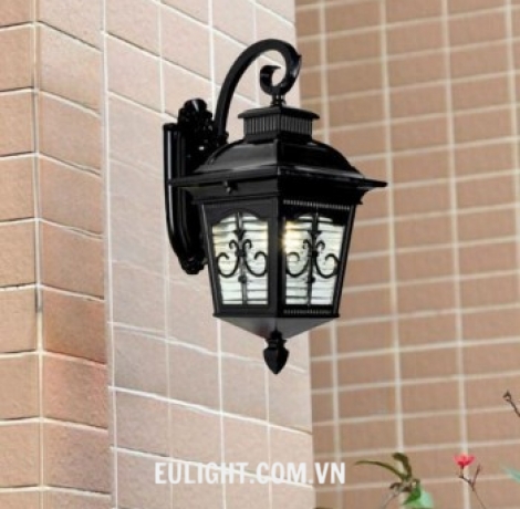 đèn vách gắn  tường vỏ đen  VC1289