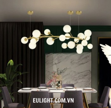 đèn thả đồng thả ngang TD6519/20