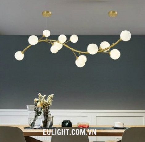 đèn thả đồng thả ngang TD6518/14