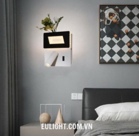 đèn gắn tường nghệ thuật, gắn phòng ngủ kết hợp đọc sách VL3410