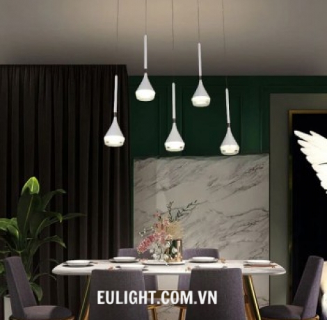 đèn led thả ngang hiện đại T3766