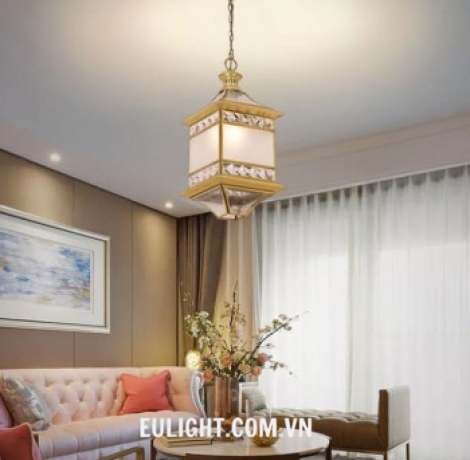 đèn thả đồng phi 190 TĐ6010