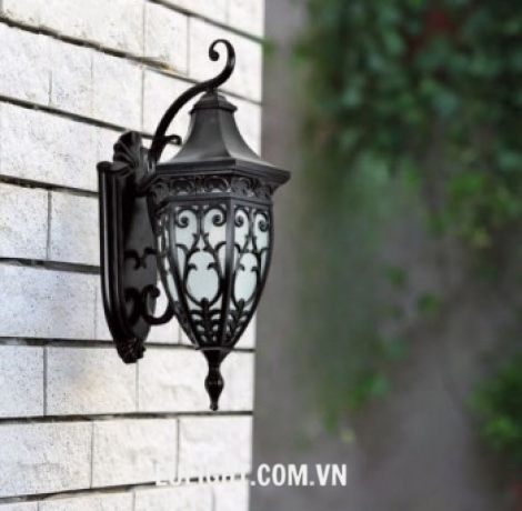 đèn vách gắn  tường vỏ đen  VC6555