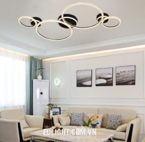 mâm ốp trần hiện đại hình tròn CY8503