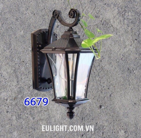 đèn gắn tường thân đen TD6679