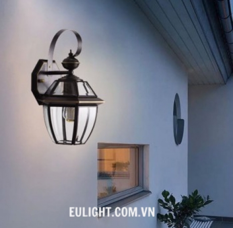 đèn tường đồng  thân đen VĐ6000BK