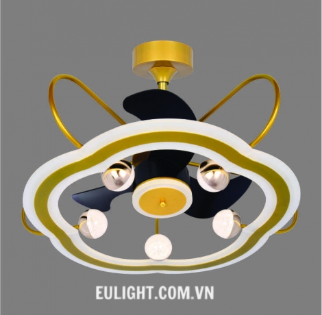 Quạt đèn trang trí cánh nhỏ QT8228