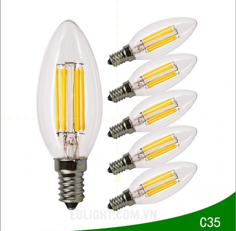 Bóng led  nến không râu KRE14