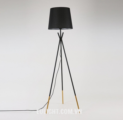 Đèn cây trang trí phòng khách _ phòng ngủ DC3030 Đen