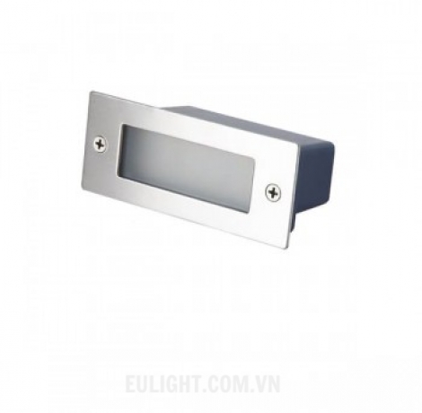 đèn âm hộc cầu thang  vỏ màu inox ACT2906