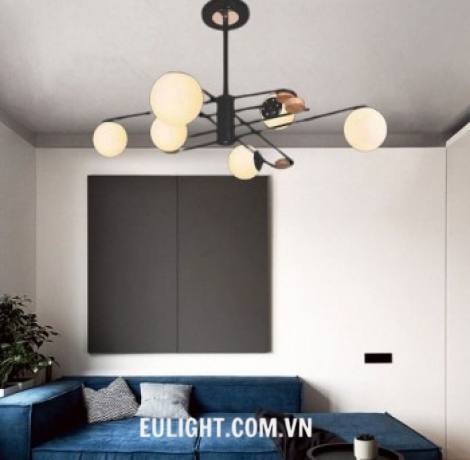 đèn chùm nghệ thuật 6 chao DCNT173/6
