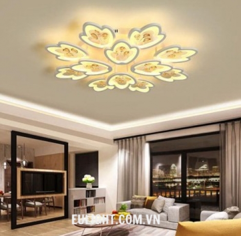 Mâm ốp trần hiện đạị  hình lá MT3640/12