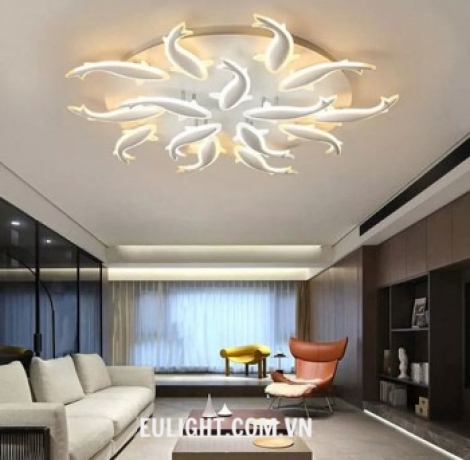 Mâm ốp trần hiện đạị hình cá MT2100 /15