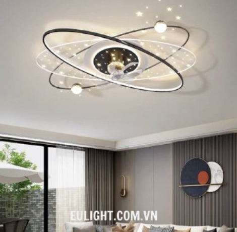 Quạt Trần Đèn sát Trần QT9080