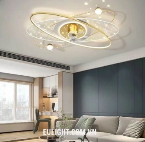 Quạt Trần Đèn sát Trần QT9081