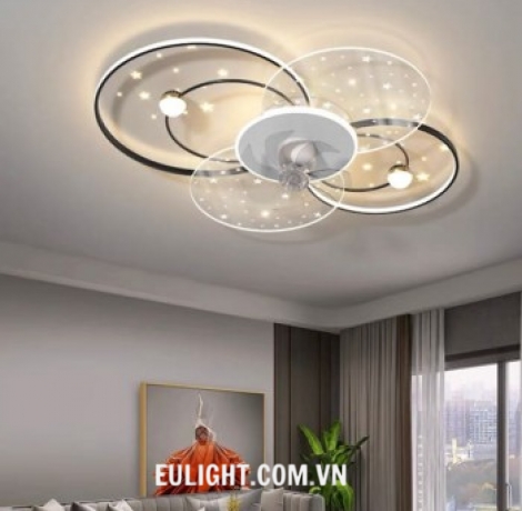 Quạt Trần Đèn sát Trần QT9082