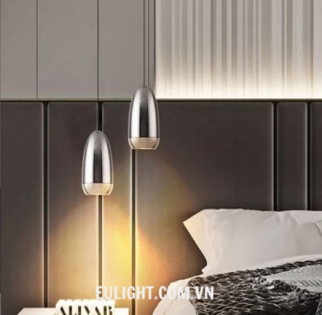 Đèn thả  trang trí phong cách hiện đại  vỏ xám THD23X