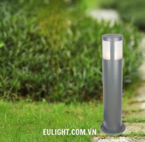 Đèn trụ gắn  sân vườn vỏ xám H800 LG2728B