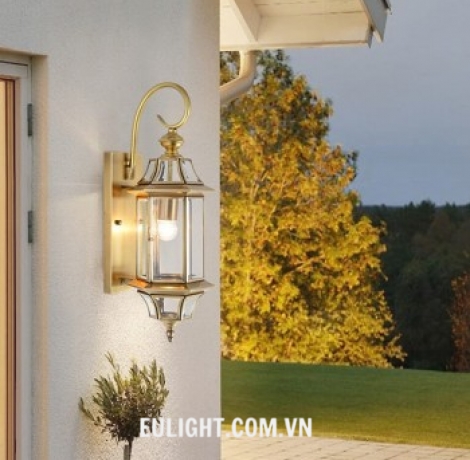 đèn tường đồng  thân đen VĐ6015BK