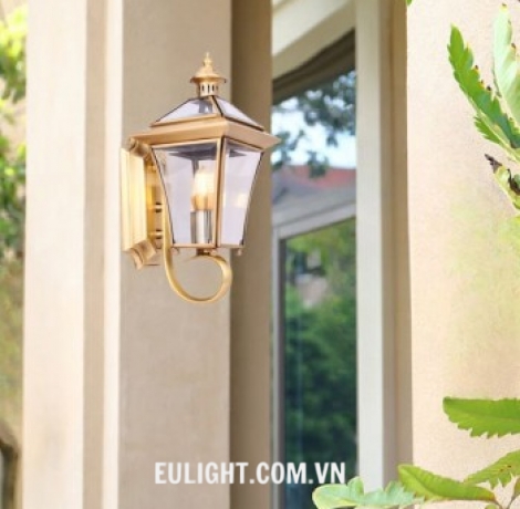 đèn tường đồng thân vàng VĐ6052