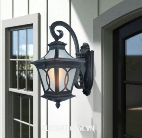 đèn gắn tường vỏ đen TD119
