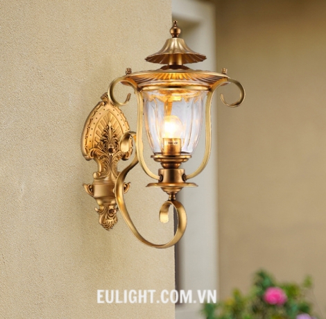 đèn tường đồng thân vàng VĐ5023