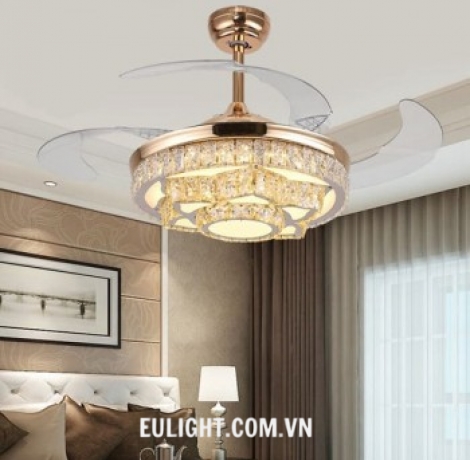 Quạt đèn cánh cụp xòe QT1007