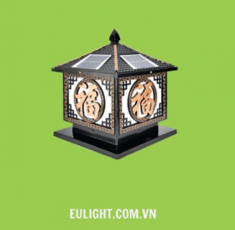 Đèn Trụ Nhôm Đúc size 250*250  solar MT331