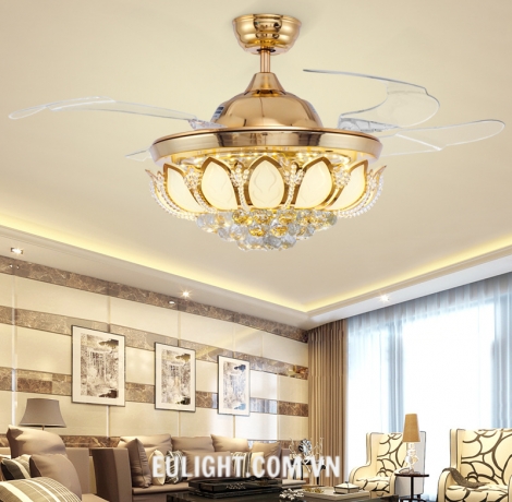 Quạt đèn cánh cụp xòe QT2023