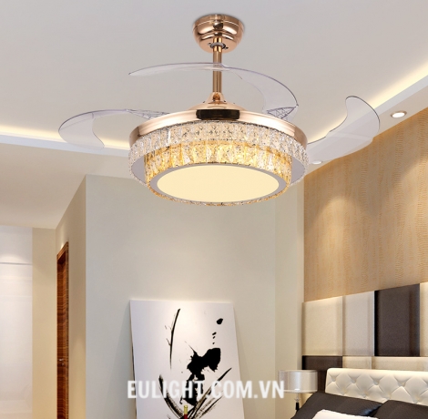 Quạt đèn cánh cụp xòe QT6069