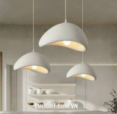 đèn thả trang trí gốm nhựa THD85