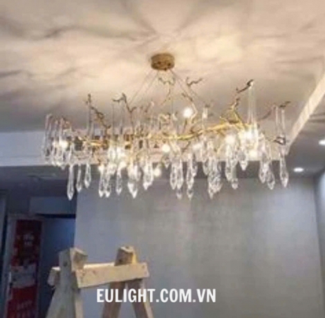 đèn thả ngang serip kích thước thiết kế DTN5599